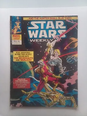 Buy Star Wars Weekly 63 UK Marvel Comics 1979 VG Free Postage • 5.99£