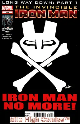 Buy INVINCIBLE IRON MAN (2008 Series) (#1-33 & 500-527) (MARVEL) #516 Very Fine • 7.23£