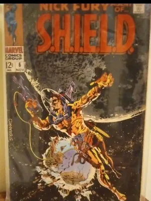Buy Nick Fury Agent Of Shield S.H.I.E.L.D #6 1968 Classic Jim Steranko Cover Art  • 11.95£