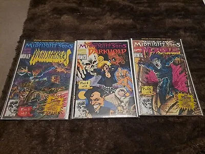 Buy Rise Of The Midnight Sons X 3 Morbius Night Stalkers Darkhold Marvel  • 9.99£