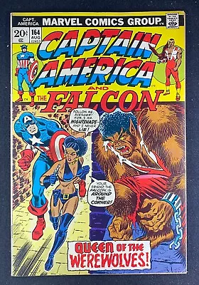 Buy Captain America (1968) #164 FN+ (6.5) John Romita Sr Falcon Nightshade • 36.48£