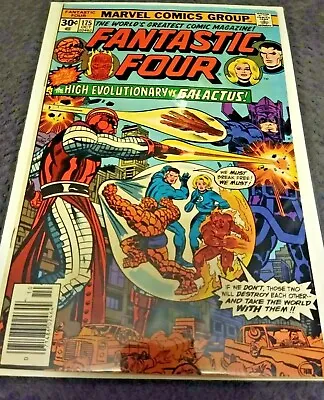 Buy FANTASTIC FOUR #175 VF 1976 Marvel Comics Galactus Vs High Evolutionary - Kirby • 20.05£