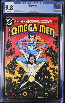 Buy Omega Men #3 CGC 9.8 (DC 1983, White Pages). 1st Lobo. FREE Shipping • 280.67£
