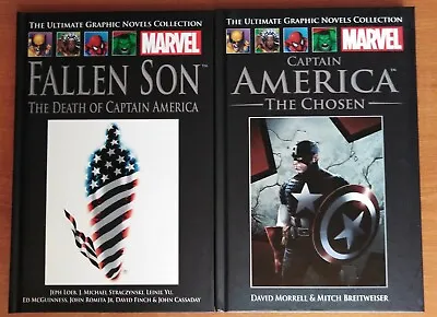 Buy Captain America Death & Chosen Graphic Novel - Marvel Collection Volumes 51 & 54 • 11£