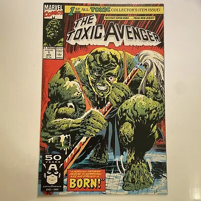 Buy The Toxic Avenger #1 1991 Marvel Comics First Comic Appearance  • 15.76£