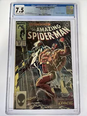 Buy The Amazing Spider-Man #293 CGC 7.5 OW/W Pages Oct 1987 Marvel Comics Kraven • 69.95£