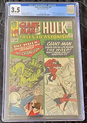 Buy Tales To Astonish #62, 1st Appearance The Leader, CGC 3.5 • 178.11£
