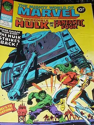 Buy Mighty World Of MARVEL Starring The INCREDIBLE HULK- No 326 - Date 27/12/1978 • 4.99£
