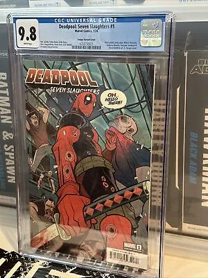Buy Deadpool: Seven Slaughters #1 CGC 9.8 Torque Variant Cover Marvel X-Men Avengers • 44.27£