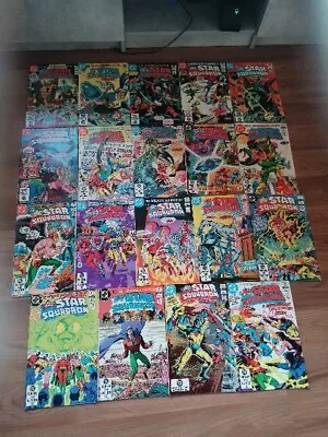 Buy All Star Squadron Comics Bundle Issues 1-8, 10-13 And 16-22 DC Comics • 48£
