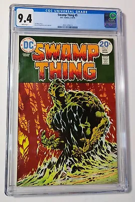 Buy Swamp Thing #9 CGC 9.4 (1974) Bernie Wrightson Cover & Art DC Comics • 139.90£