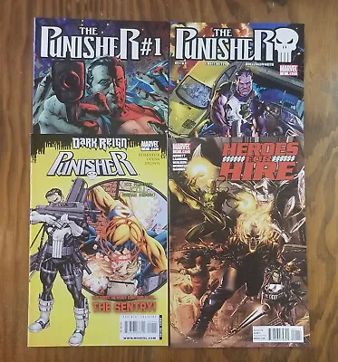Buy PUNISHER Lot Of 4. NM Near Mint 9.4. Heroes For Hire #1 2009 #1 2011 #1 • 8£