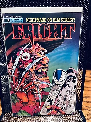 Buy LOT FRIGHT FULL SET (including Fright #3 - 1st Freddy Krueger In Comics 1988) VF • 215.86£