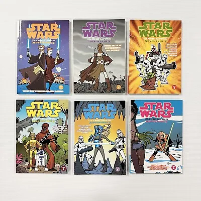 Buy Star Wars Clone Wars Adventues 19 Books, Titan Books & Dark Horse SEE LISTING • 120£