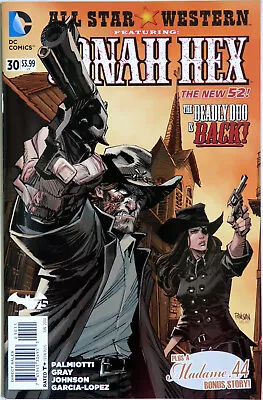 Buy All-Star Western Jonah Hex #30 New 52 - DC Comics - Gray - Palmiotti - Johnson • 4.95£