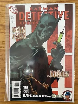 Buy Batman Detective Comics #865 July 2010 Hine/Haun DC Comics • 3.99£