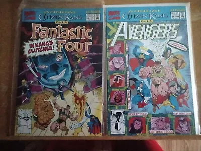 Buy Kang Story Arc 4 Annuals 1992 Cap  11 Thor 17 FF  25  Avengers 21 • 19.19£