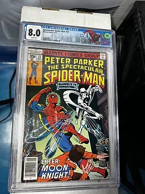 Buy Spectacular Spider-Man #22 - Rare CGC 8.0 - Key Issue 1978 Custom Label. Marvel • 39.98£