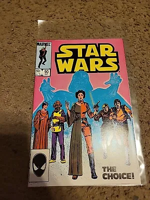 Buy Star Wars #90 Comic Book 1984 Direct Marvel Luke Skywalker Comics • 3.96£
