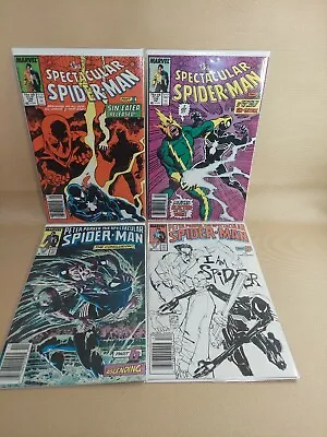 Buy Spectacular Spider-Man Peter Parker 1988 #132, 133, 134, 135  8.5 Average • 39.42£