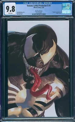 Buy Venom Lethal Protector II (2) #1 CGC 9.8 Alex Ross Timeless Virgin Variant 2023 • 46.49£