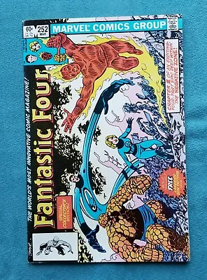 Buy Fantastic Four #252 NM  Marvel Comics Incredibly Beautiful With Tattoo  • 51.31£