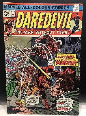 Buy DAREDEVIL #117 Comic Marvel Comics Bronze Age • 8.16£