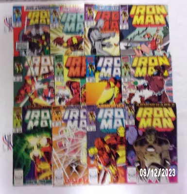 Buy Iron Man #250 To 300 1989 Near Complete 45 Vf/nm Books Armor Wars,action • 105.15£