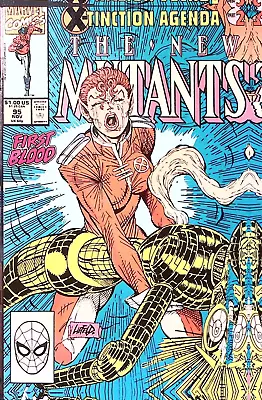 Buy 1990 The New Mutants #95 Nov X-tinction Agenda First Blood Marvel Comics  Z2353 • 10.82£