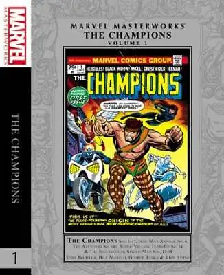 Buy Marvel Masterworks: The Champions, Volume 1 By Tony Isabella: Used • 49.23£