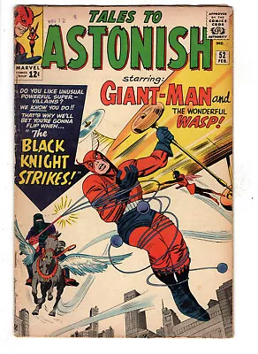 Buy Tales To Astonish #52 (1964) - Grade 5.0 - 1st Appearance Of The Black Knight! • 159.90£