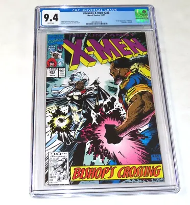 Buy Uncanny X-Men #283 CGC 9.4 White Pages Marvel Comics 1991  1st Full App. Bishop • 47.30£