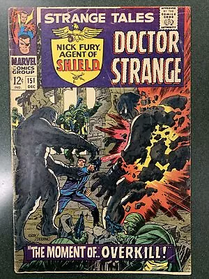 Buy Strange Tales #151 (Marvel, 1966) Dormammu Appearance Jack Kirby GD • 16.06£