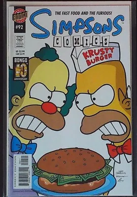 Buy SIMPSONS COMICS (1993) #92 - NM - Back Issue • 7.99£