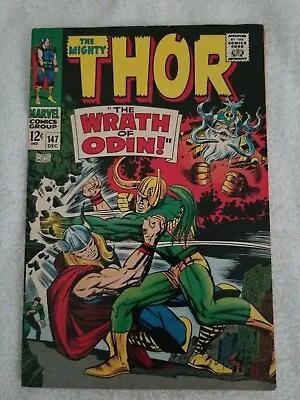 Buy THOR #147 ( Marvel Comics) Beautiful  LOKI  The Wrath Of Odin  • 120.09£
