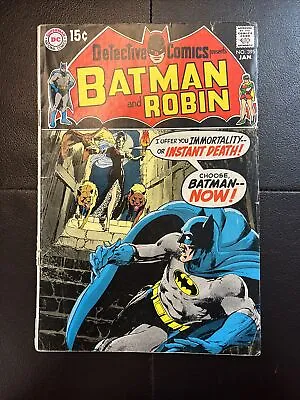 Buy Detective Comics 395 (Batman, Robin) Classic Neal Adams Cover Jan 1970 • 78.83£