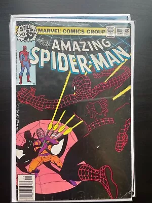Buy The Amazing Spider-Man #188 (F) (Marvel Comics 1976) - 2nd App JIGSAW • 11.87£