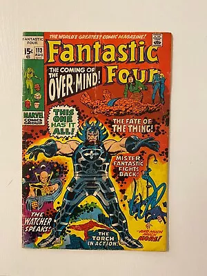 Buy Fantastic Four #113 - 1st Overmind! - Marvel 1971 • 1.97£