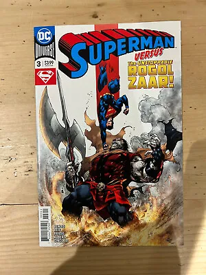 Buy Superman #3  Versus The Unstoppable Rogol Zaar!  DC Comics (1st Print 2018) • 14.95£