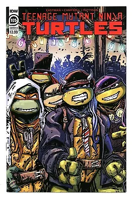 Buy Teenage Mutant Ninja Turtles #105 9.2 High Grade 1st Lita Cover B W Pages 2020 • 23.19£