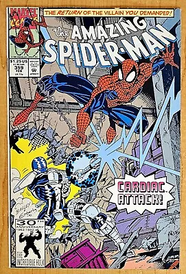 Buy Amazing Spider-Man #359 NM 1st Cameo Appearance Carnage! (Red Glob Symbiote) • 12.61£