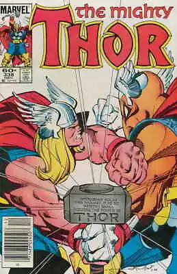 Buy Thor #338 (Newsstand) FN; Marvel | 2nd Appearance Beta Ray Bill - We Combine Shi • 19.97£