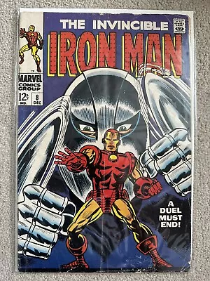 Buy IRON MAN #8 Marvel Comics. Goodwin, Tuska. 1968 • 20£