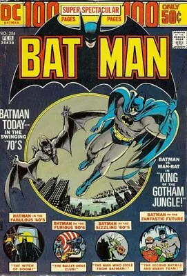 Buy DC Comics Batman Vol 1 #254 1974 5.0 VG/FN • 23.95£