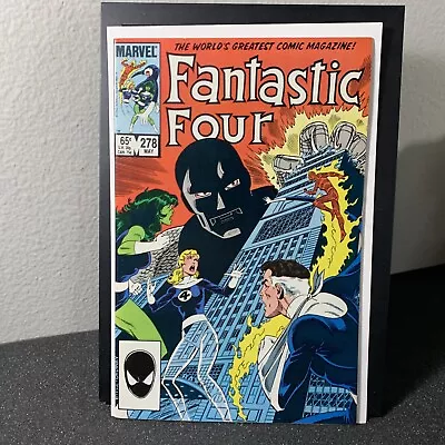 Buy Fantastic Four #278 1985 Marvel Comic Book Origin Of Doctor Doom Retold • 20.03£