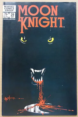 Buy Moon Knight #29, Great Cover Art, High Grade Vf/nm. • 58£