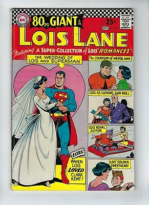 Buy LOIS LANE # 68 (SUPERMAN'S GIRL FRIEND - 80pg. GIANT G26, OCT 1966) VG • 14.95£