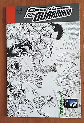 Buy Green Lantern New Guardians #8 - DC Comics Variant Cover 1st Print 2011 Series • 6.99£