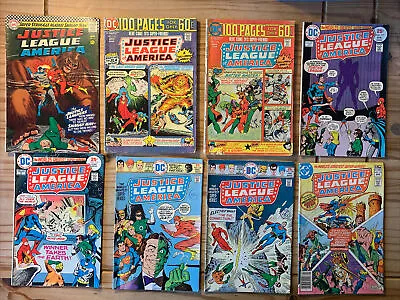 Buy Justice League Of America # 45,115,116,117,119,125,126 & 177 Graded Joblot Of 8 • 30£