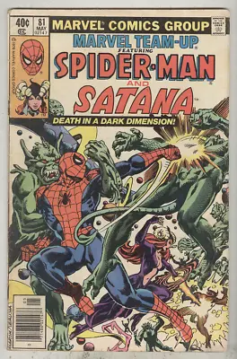 Buy Marvel Team-Up #81 May 1979 G/VG Satana, Clea • 2.40£